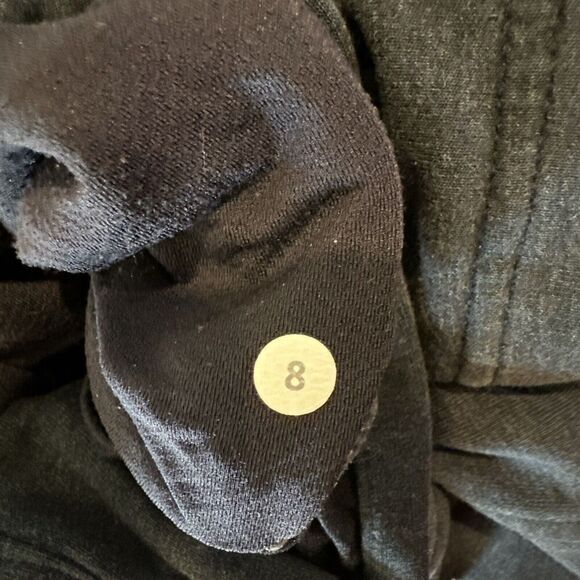 Lululemon Womens Hoodie Hooded Sweatshirt Pullover Size‎ 8 Navy Blue *Small Hole - Picture 6 of 8